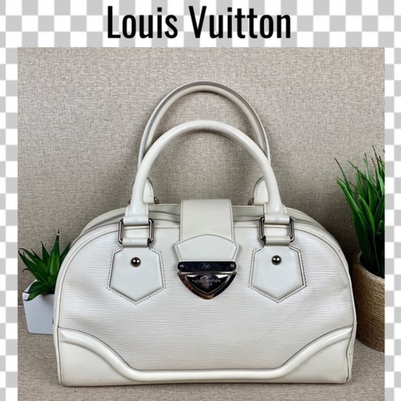 Louis Vuitton Handbags - Louis Vuitton tote Bag Bowling Montaigne Ivoire